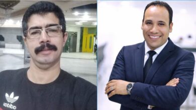 الدكتور السيد فلاح والكاتب عمرو الكاشف
